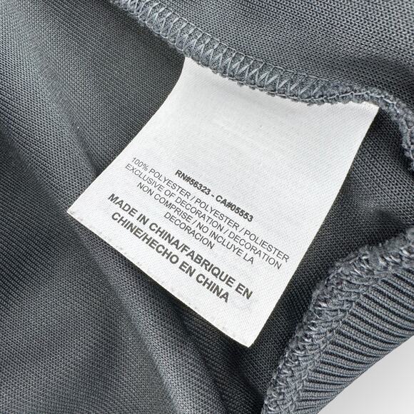 Nike Ladies Retro Vintage 80s Style Track Jacket Gray Green White | Sz M | NWOT - Picture 4 of 6